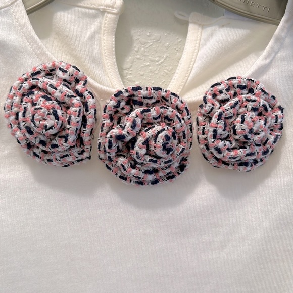 New Janie and jack peplum top size 4 - Picture 2 of 4